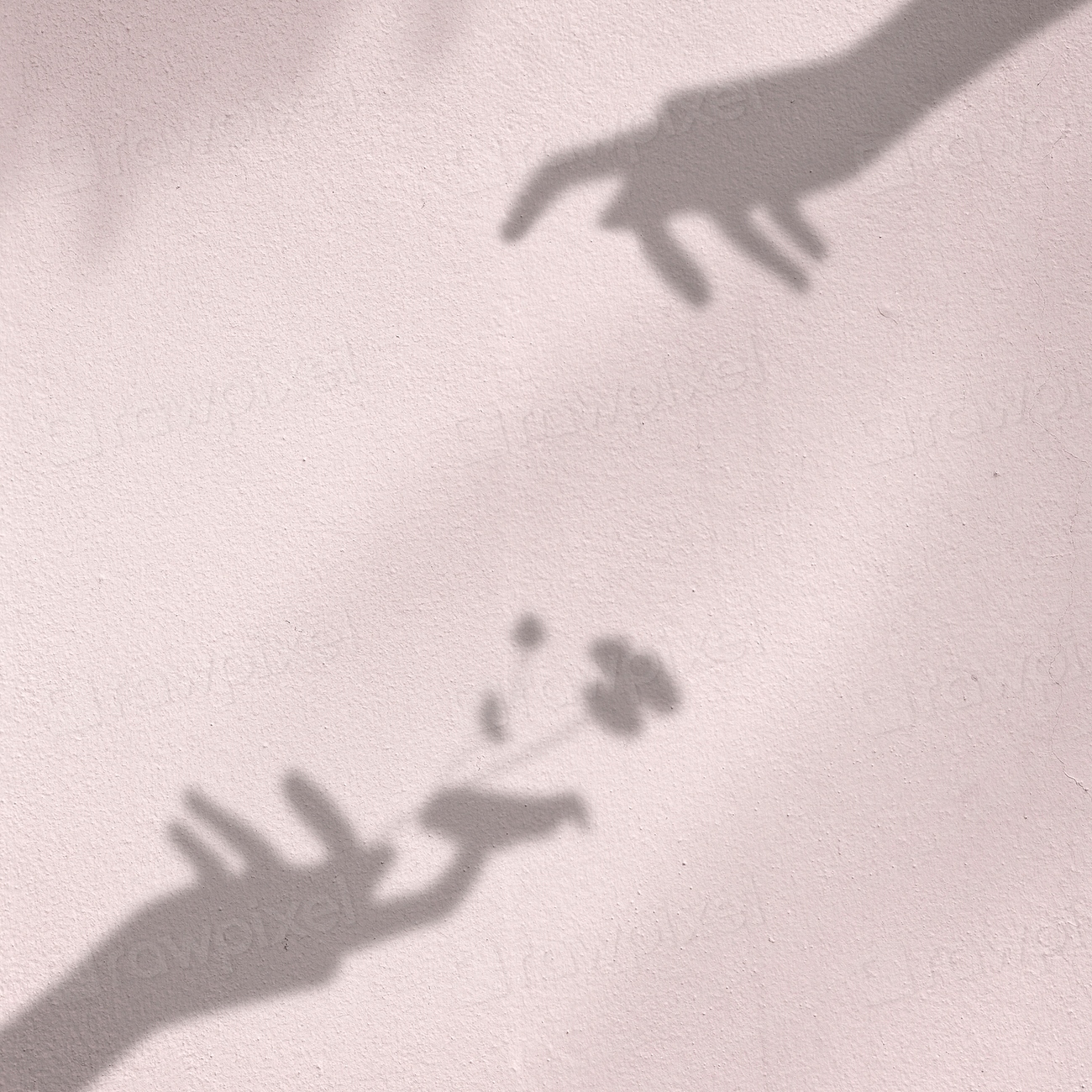 Background psd flower hand shadow | Premium PSD - rawpixel