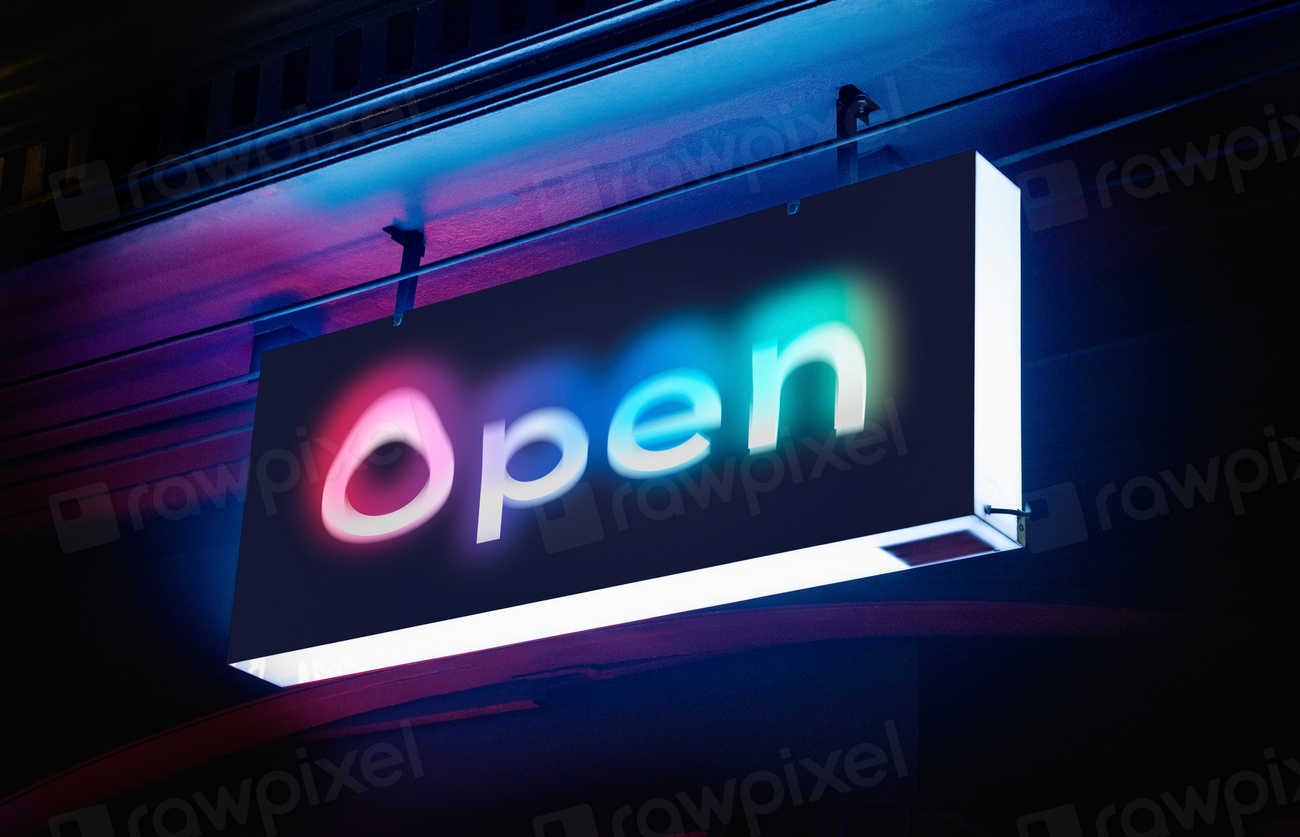 Neon sign mockup, realistic design | Premium PSD Mockup - rawpixel