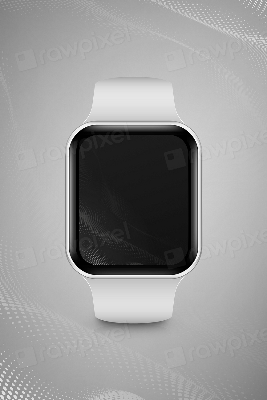Blank smartwatch screen mockup design Free Photo rawpixel