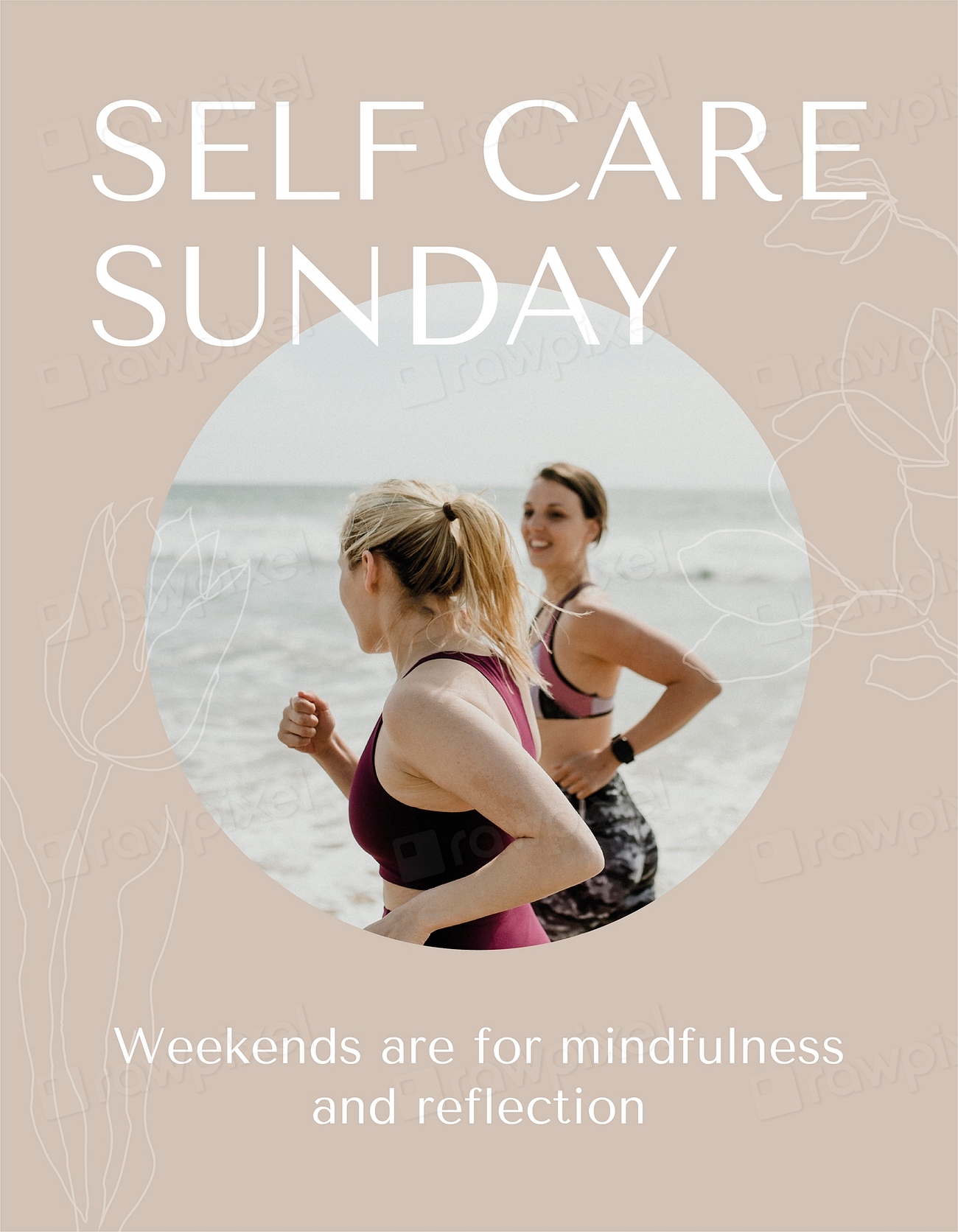 self-care-sunday-flyer-template-premium-vector-template-rawpixel