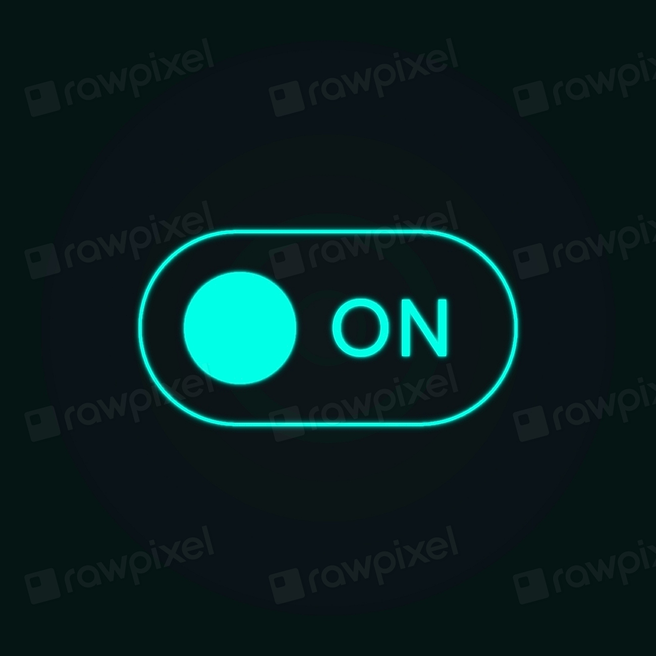 Neon on/off toggle switch button | Free Photo - rawpixel