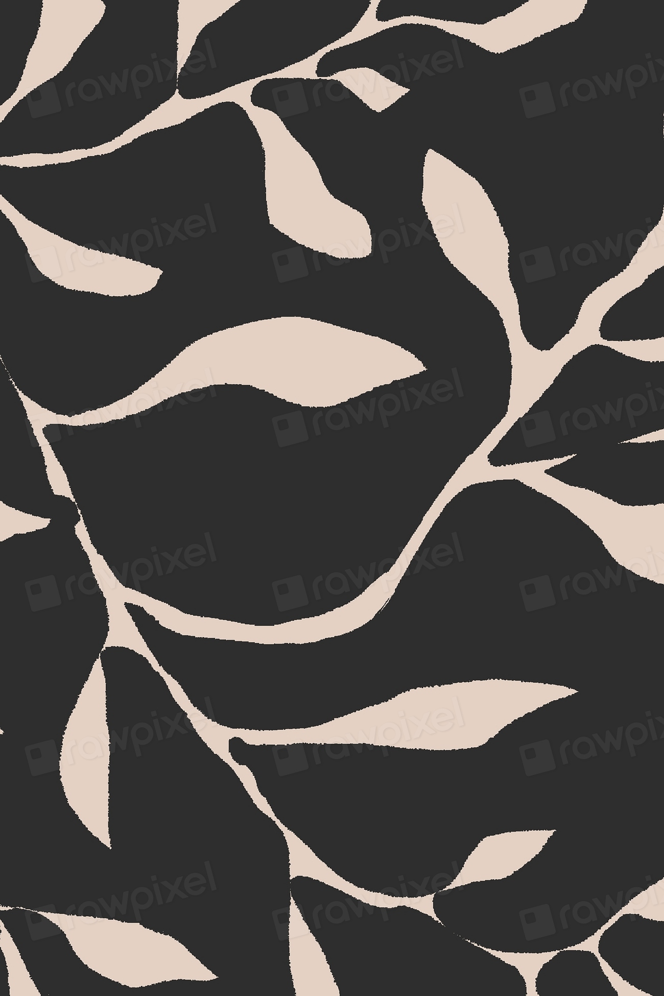 Abstract leafy pattern background, botanical | Free Photo - rawpixel