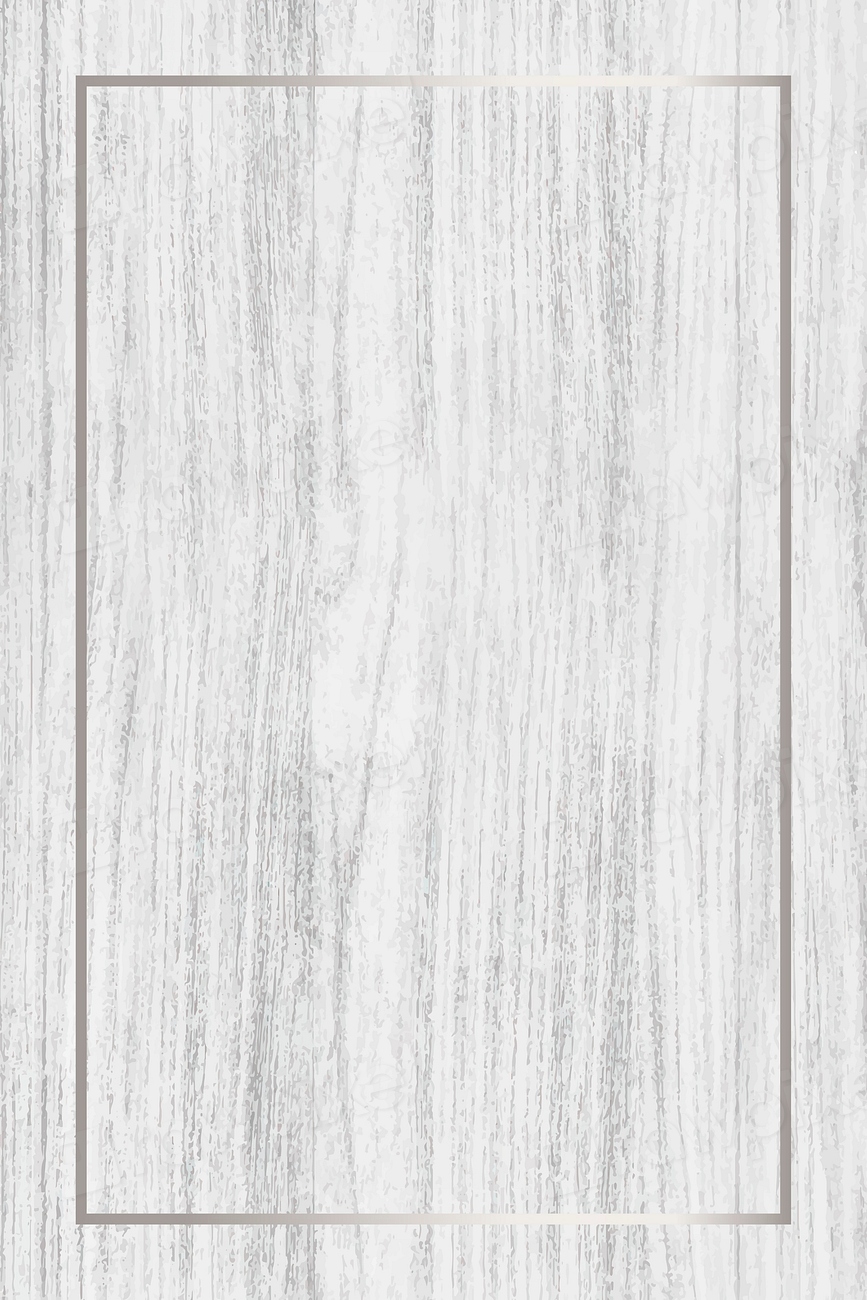 Silver frame bleached wooden background | Premium Vector - rawpixel