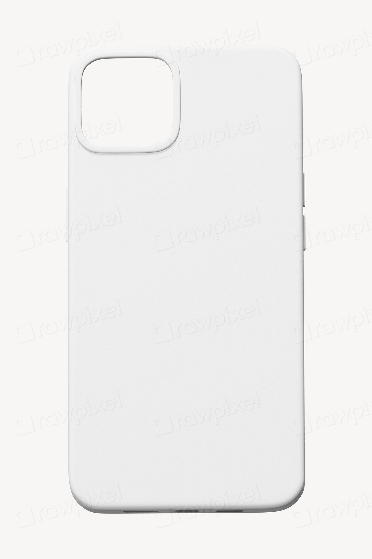 3D iPhone case mockup, white | Premium PSD Mockup - rawpixel