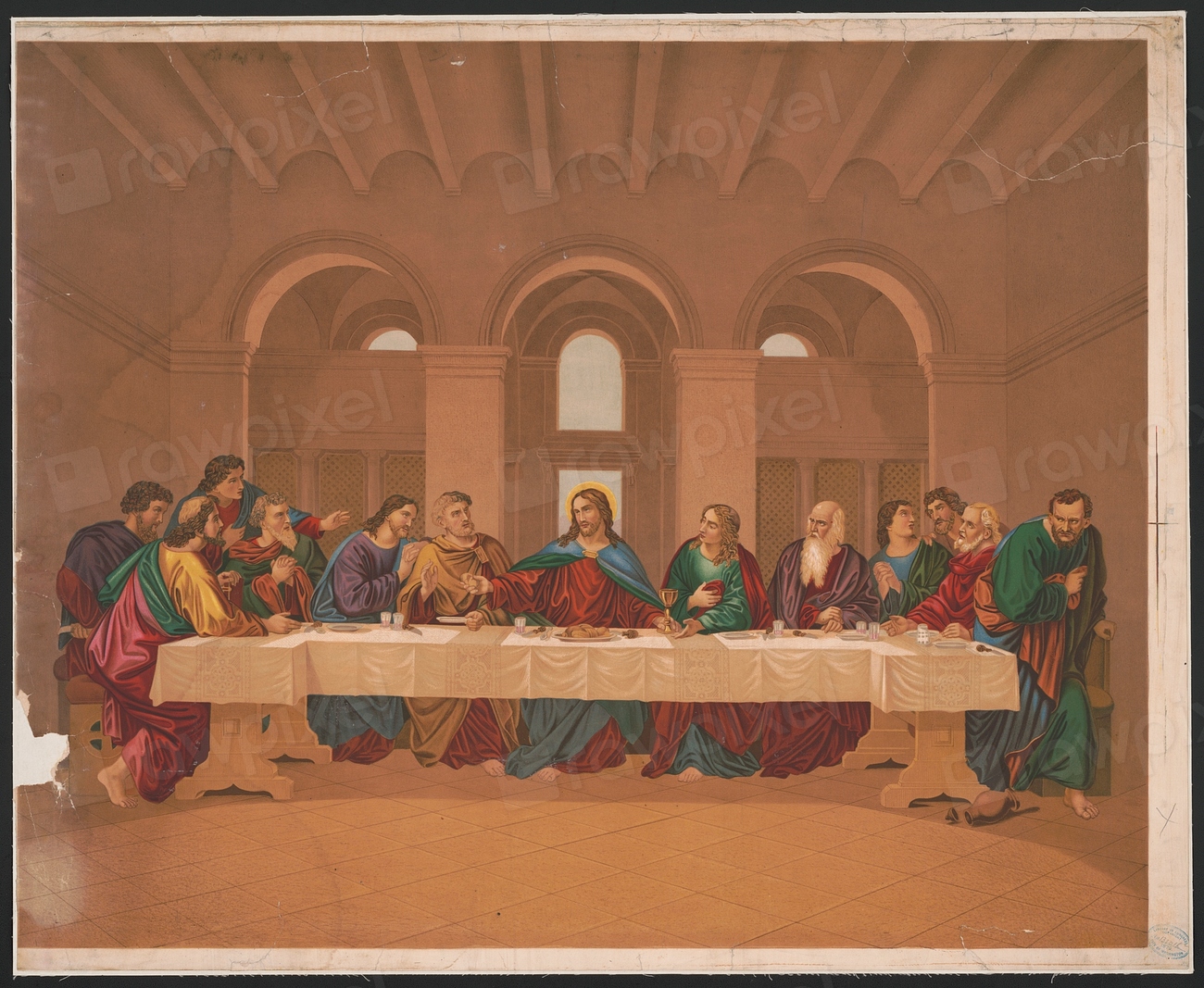 [The last supper] Free Photo rawpixel