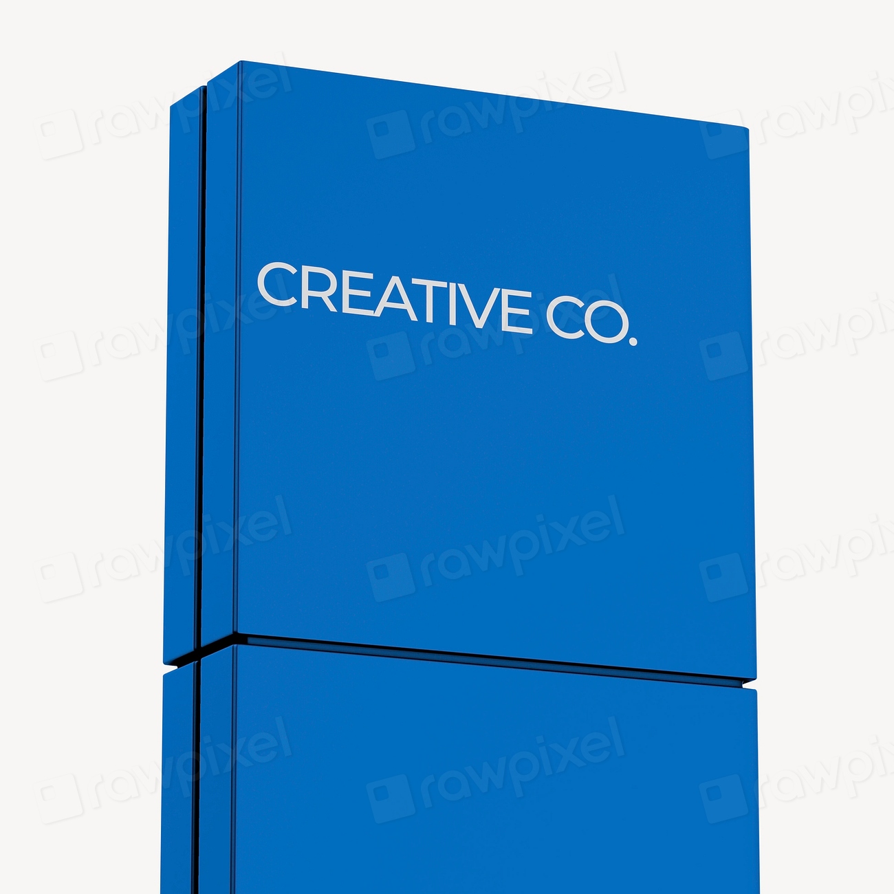 Business sign mockup, 3D rendering Premium PSD Mockup rawpixel