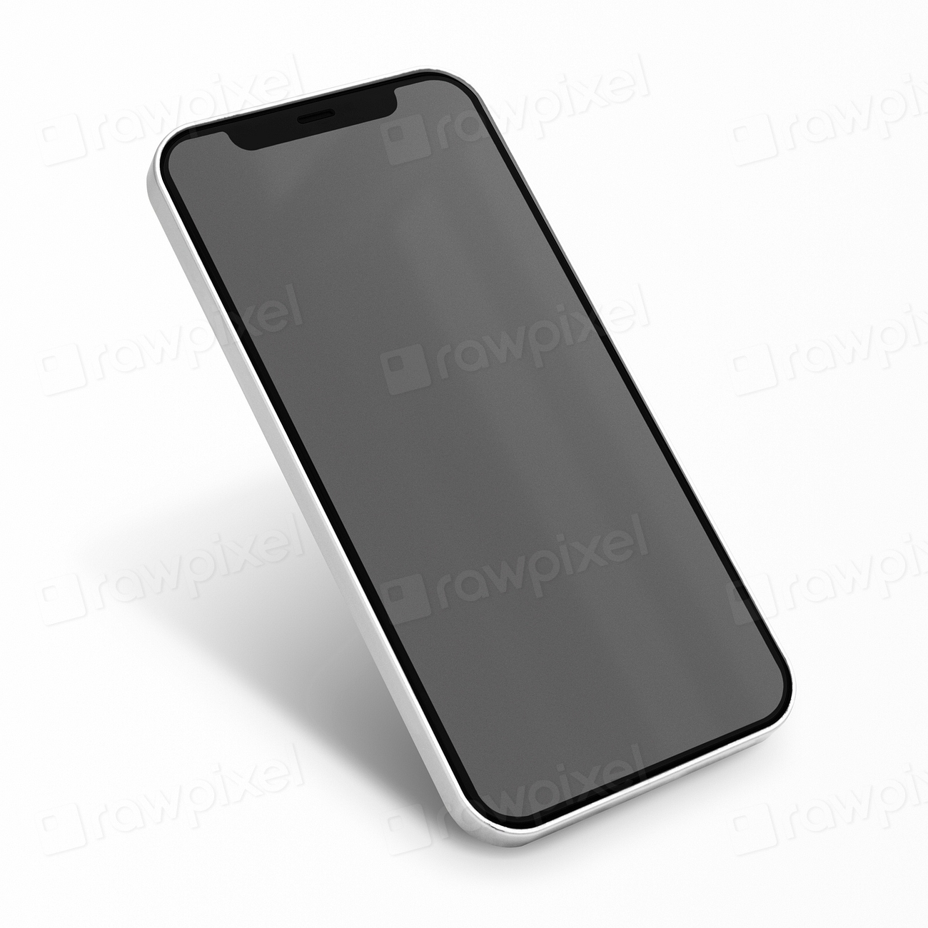 Black smartphone screen mockup psd | Free PSD Mockup - rawpixel