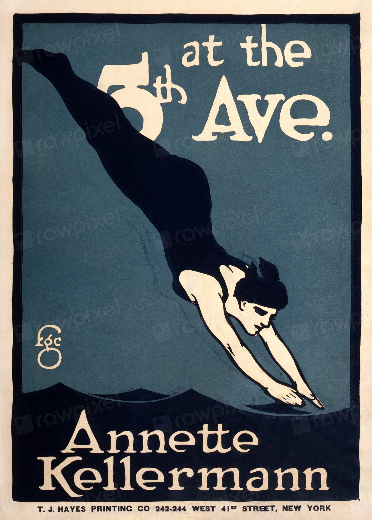 Annette Kellermann 5th Ave 1910 Free Photo Illustration Rawpixel