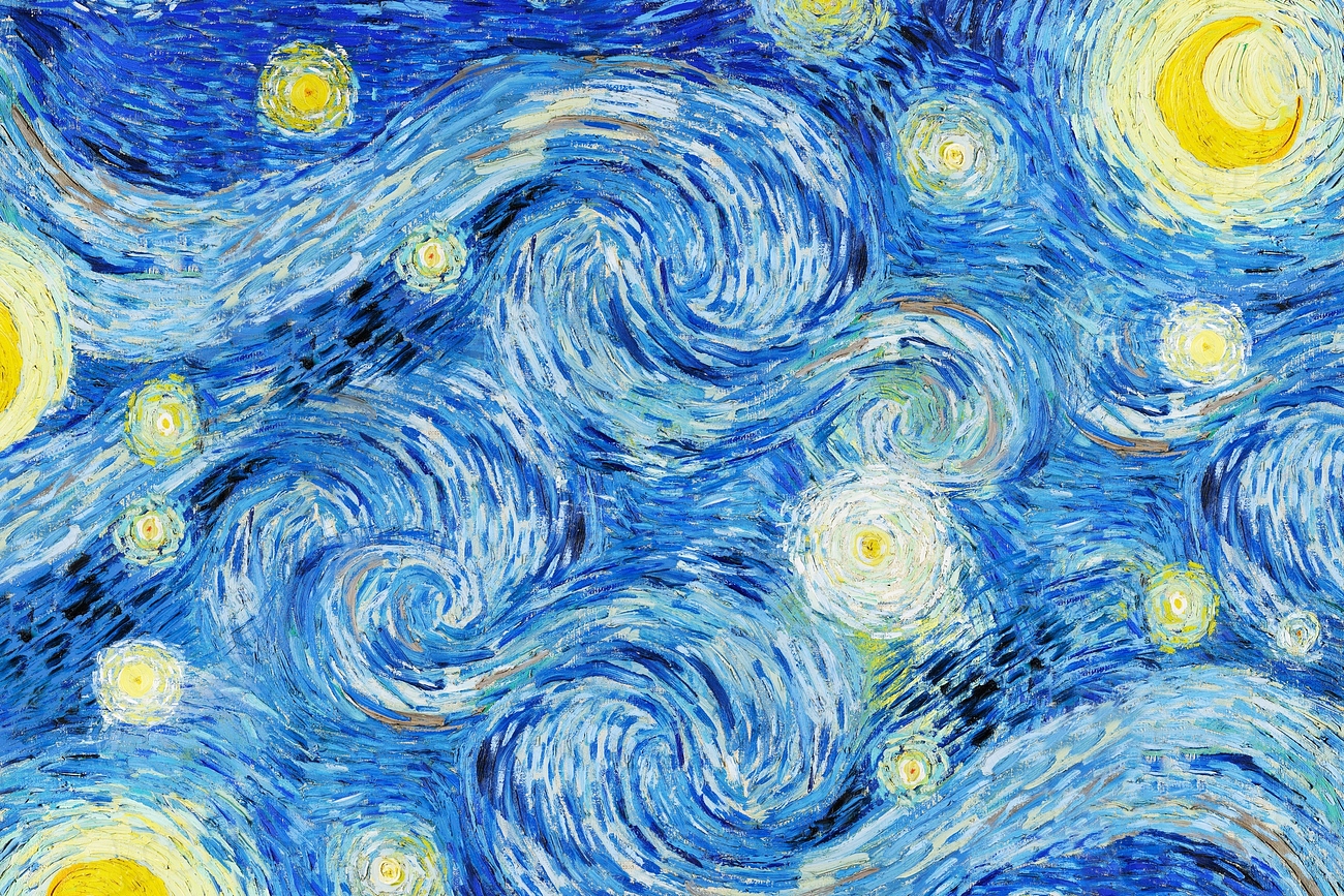 Van Gogh's Starry Night background, | Premium Photo Illustration - rawpixel