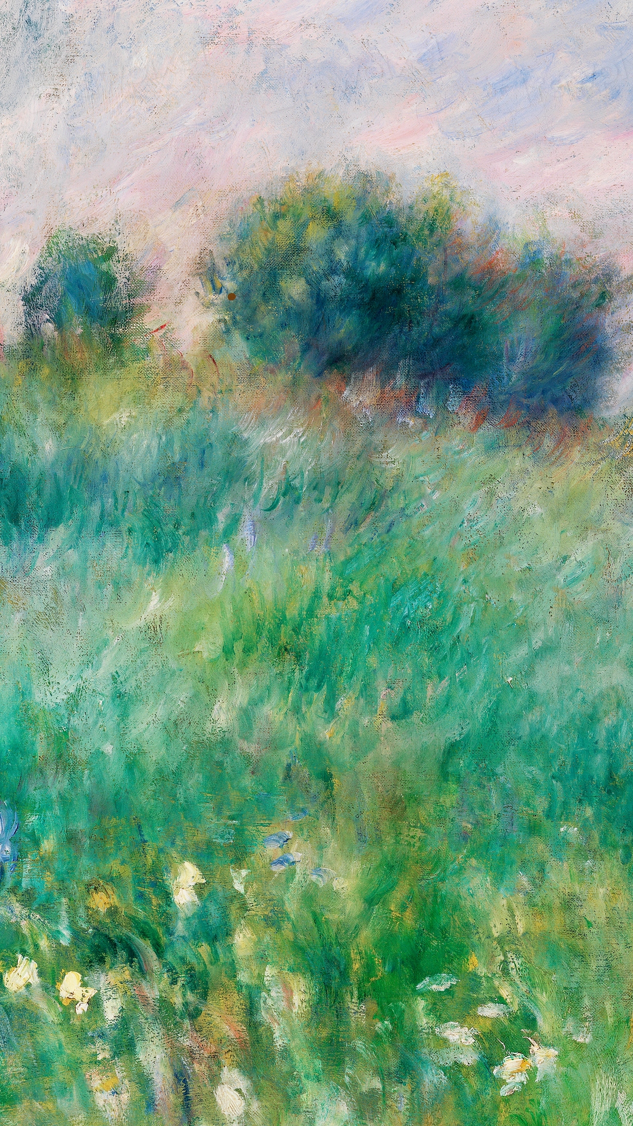 Pierre-Auguste Renoir's Meadow iPhone wallpaper, | Premium Photo - rawpixel