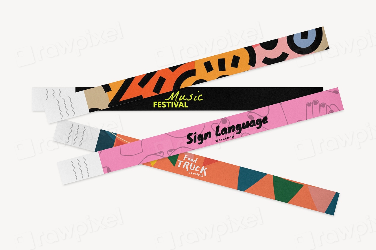 6230+ Wristband Mockup Psd