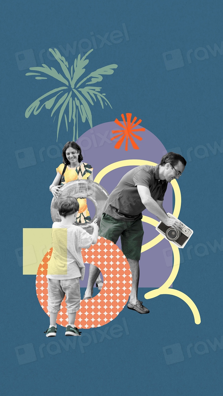 family-holiday-trip-phone-wallpaper-premium-photo-rawpixel