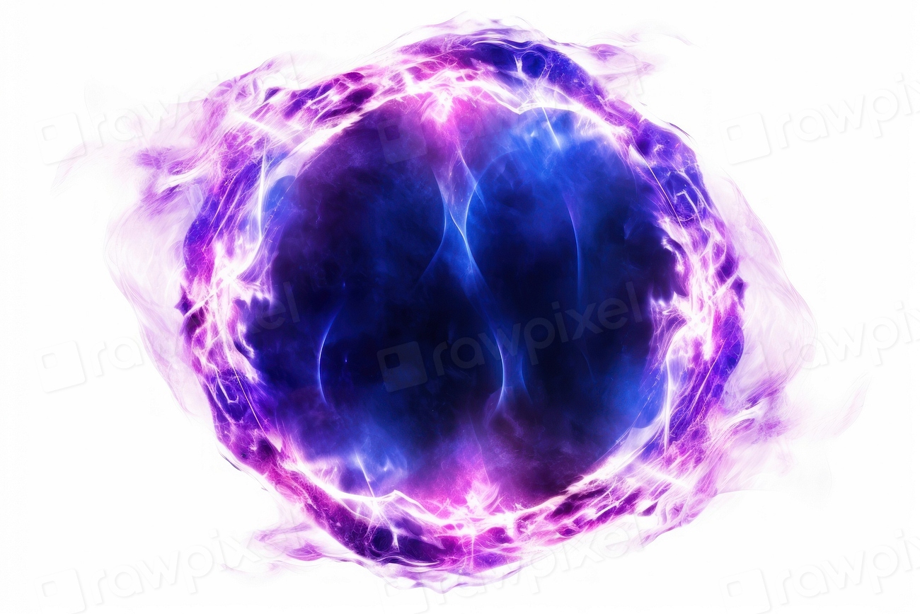 Magic circle universe nebula purple. | Premium Photo Illustration ...