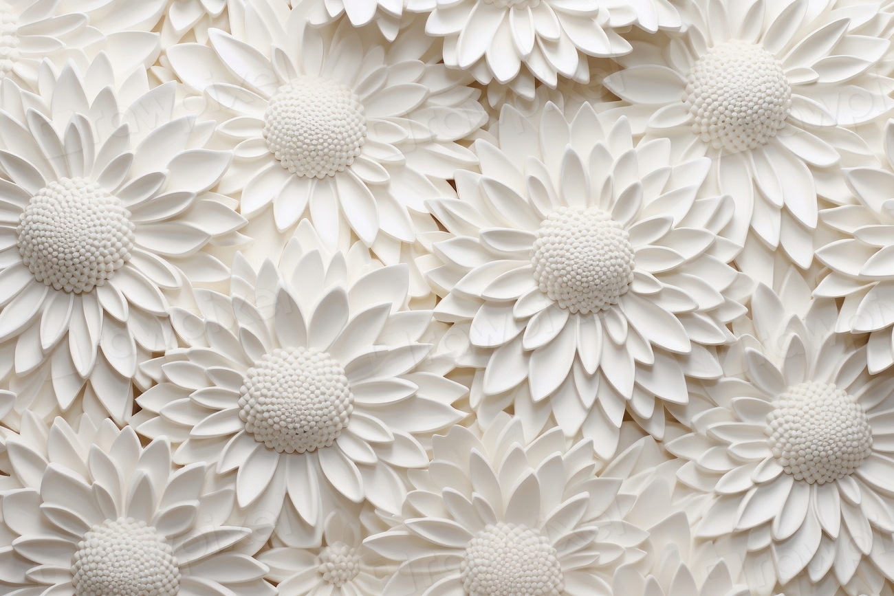 Sunflower White Backgrounds Pattern Premium Photo Rawpixel 0544