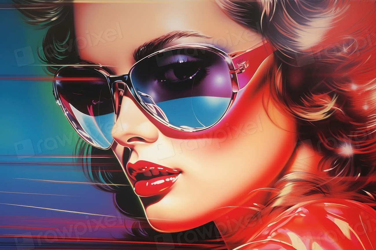 Vinly art sunglasses adult | Premium Photo Illustration - rawpixel