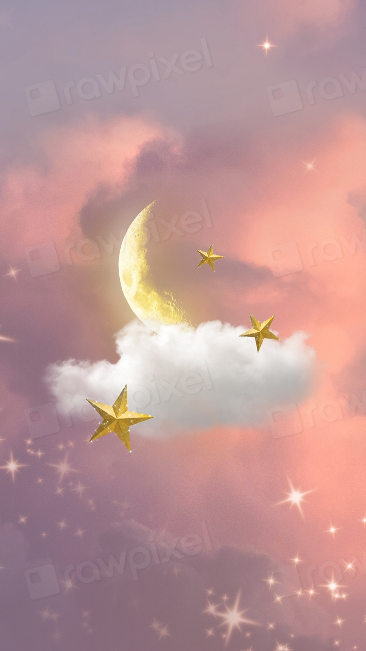 Aesthetic pink sky iPhone wallpaper Premium Photo rawpixel