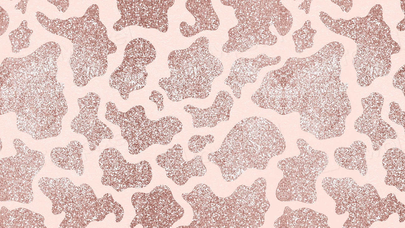 Pink cow skin desktop wallpaper, Free Photo rawpixel