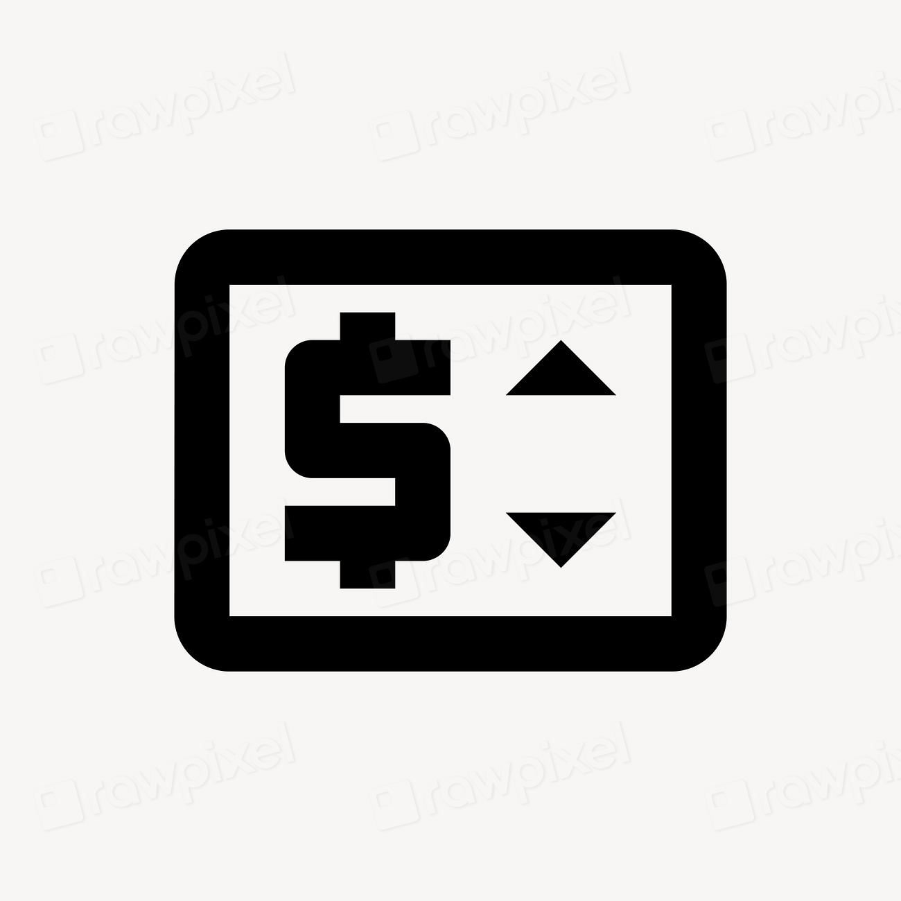 Price Change icon, business symbol, | Free Icons - rawpixel