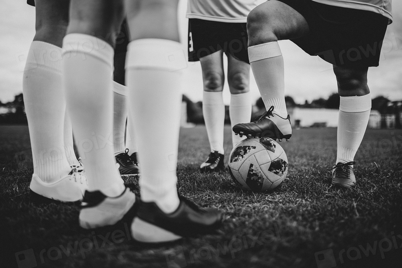 Female Football Players Field Premium Photo Rawpixel