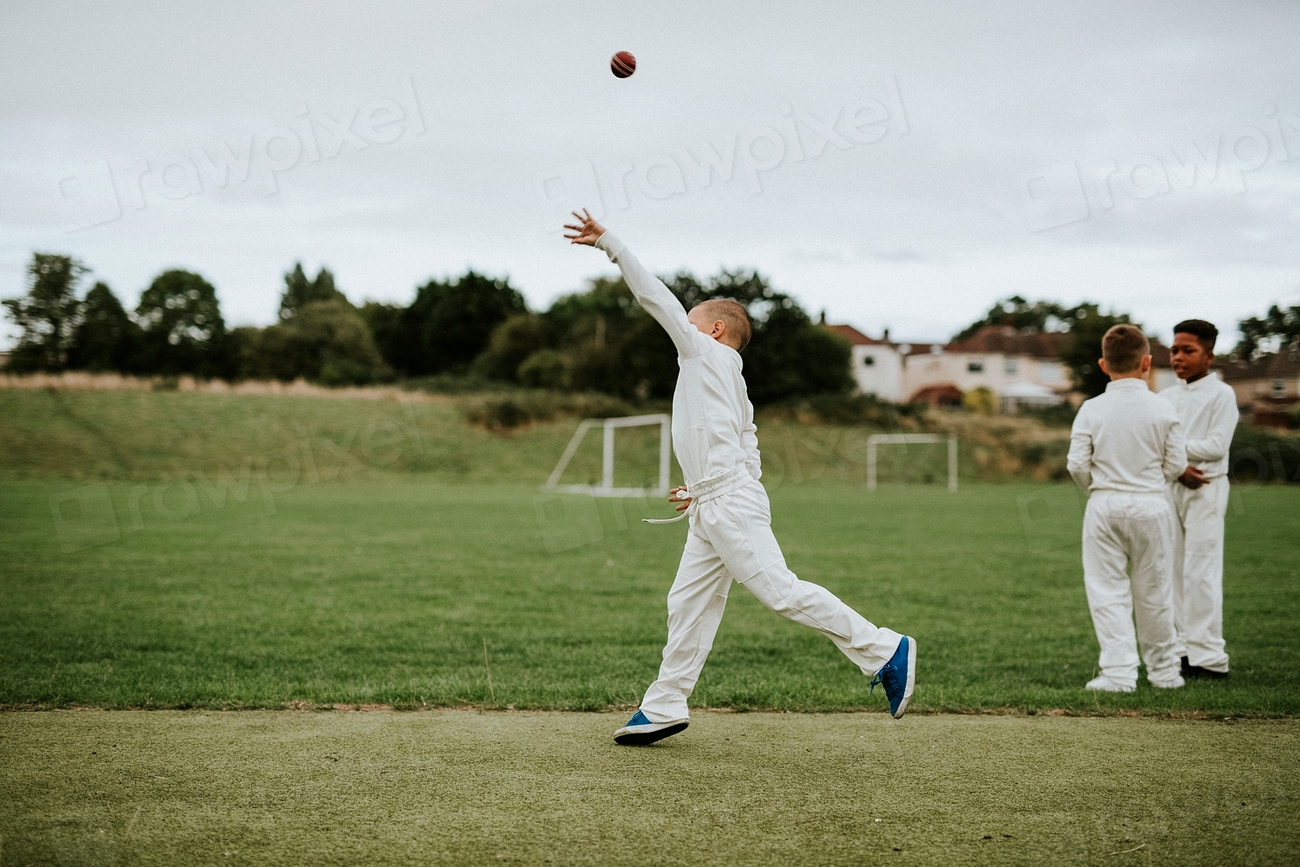 Cricket player catching a ball | Premium Photo - rawpixel
