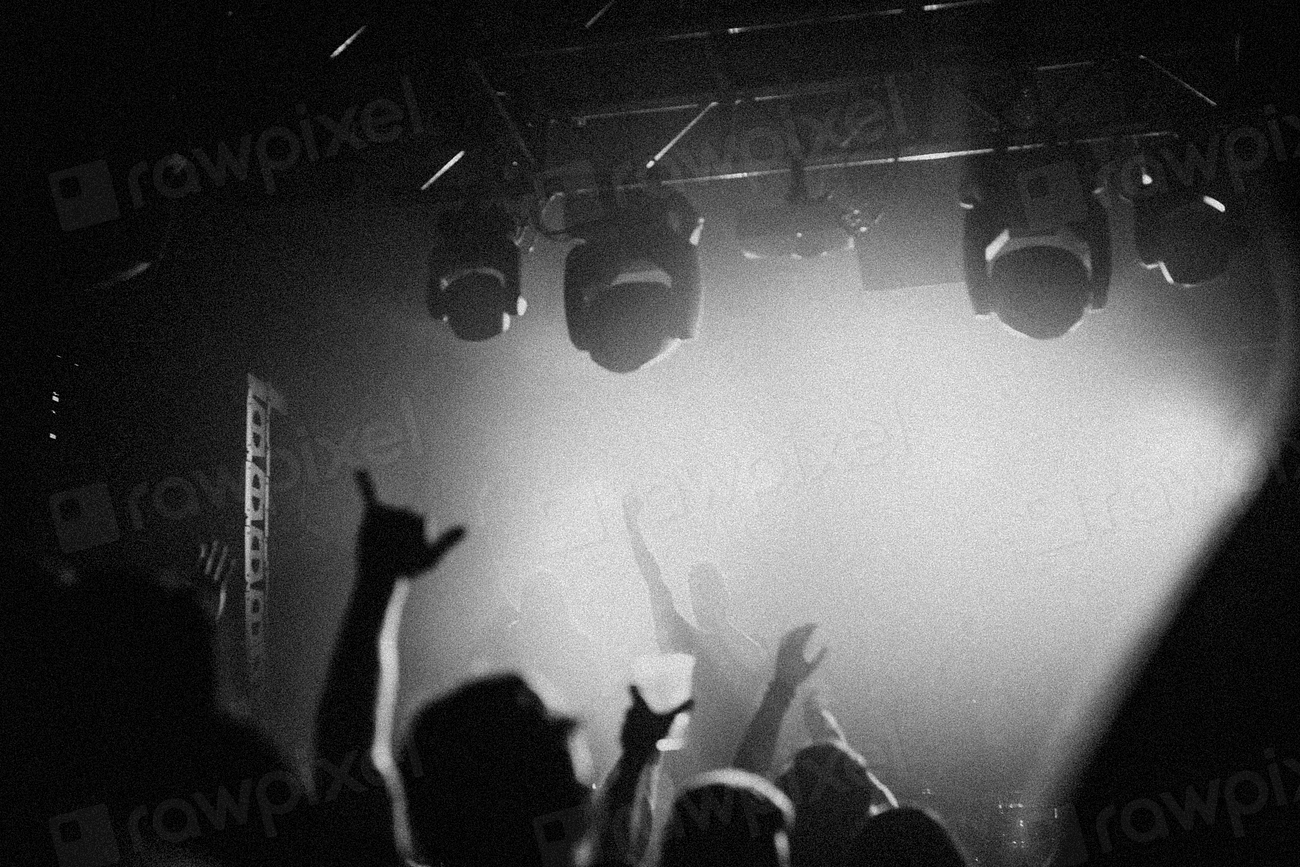 Rock band playing concert live Premium Photo rawpixel