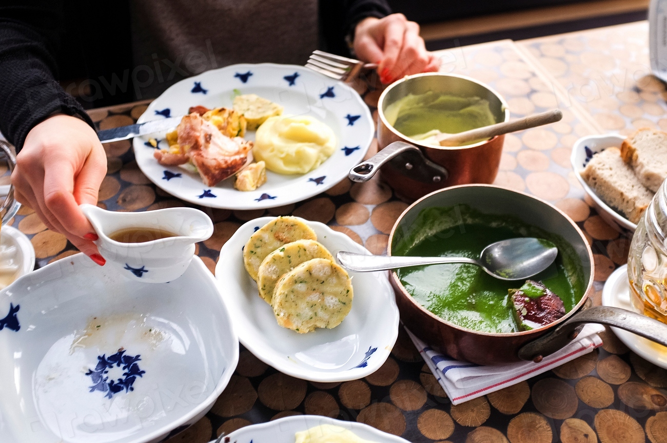 Dining in a Czech restaurant | Free Photo - rawpixel