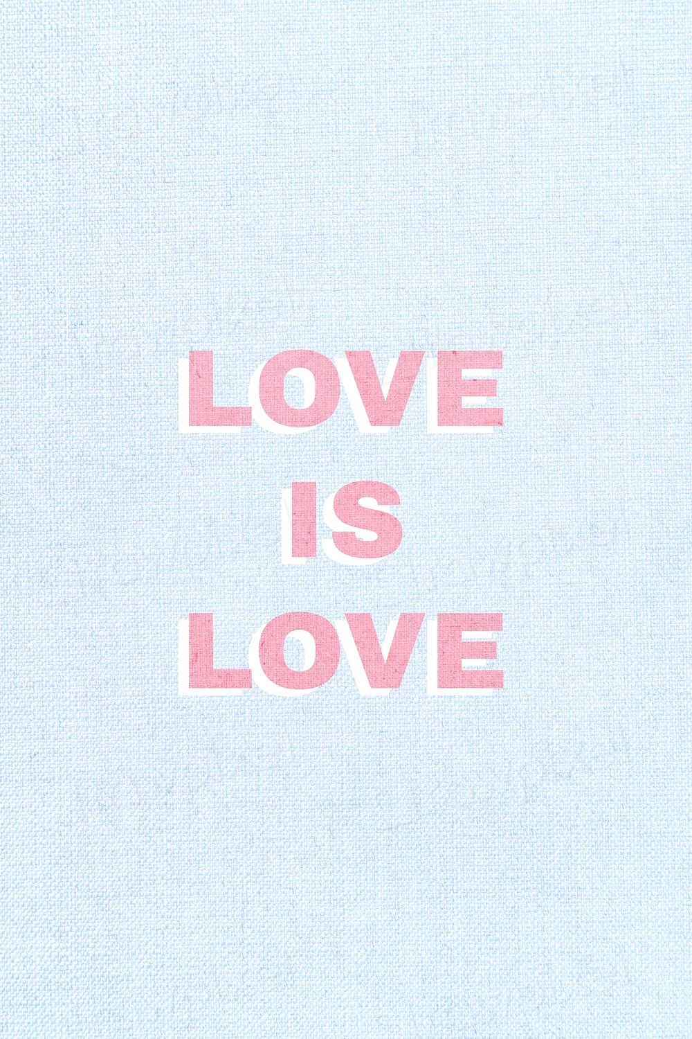 Love is love word typography | Free Photo - rawpixel