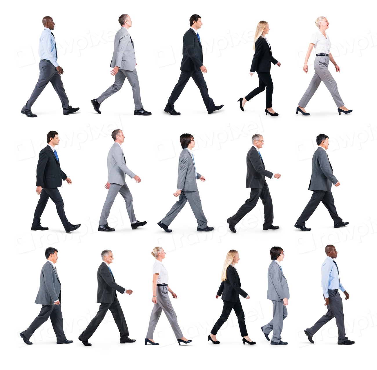 Business people walking | Premium Photo - rawpixel