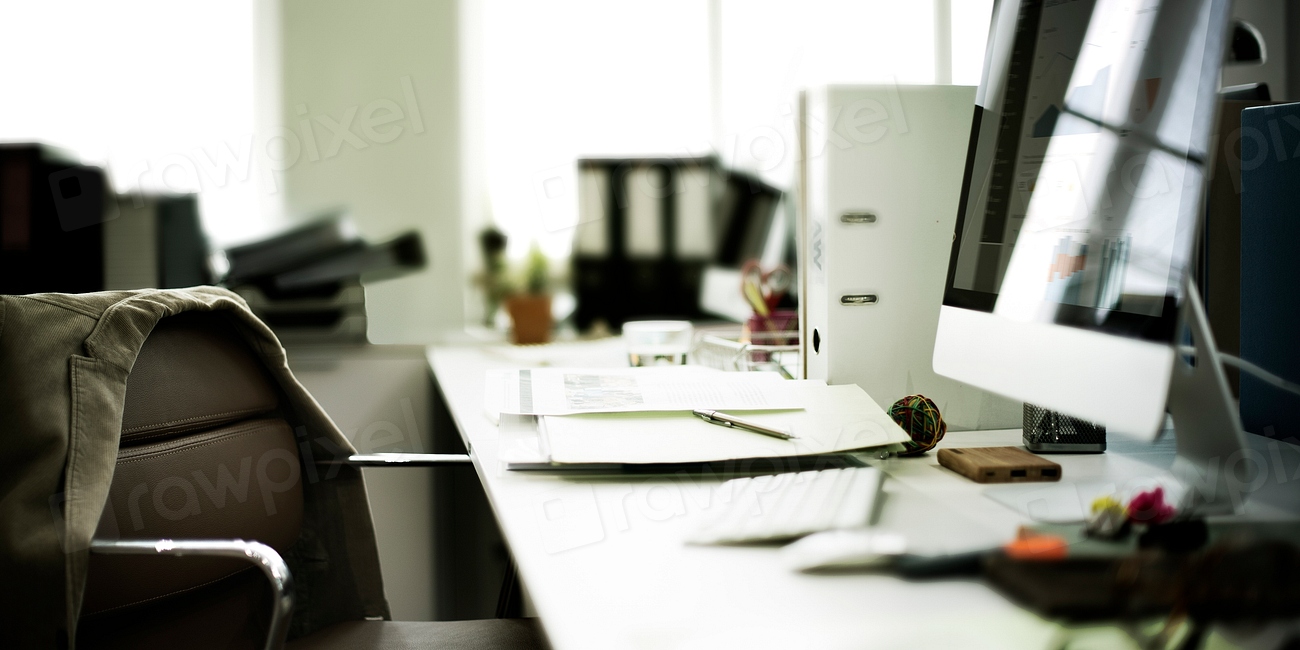 Contemporary Room Workplace Office Supplies Free Photo rawpixel