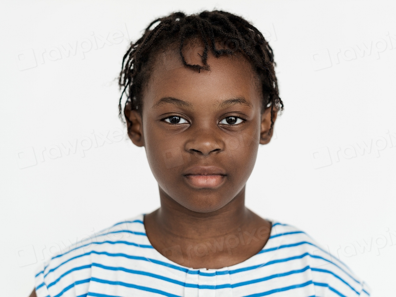 Portrait Of Cute African Girl Free Photo Rawpixel 