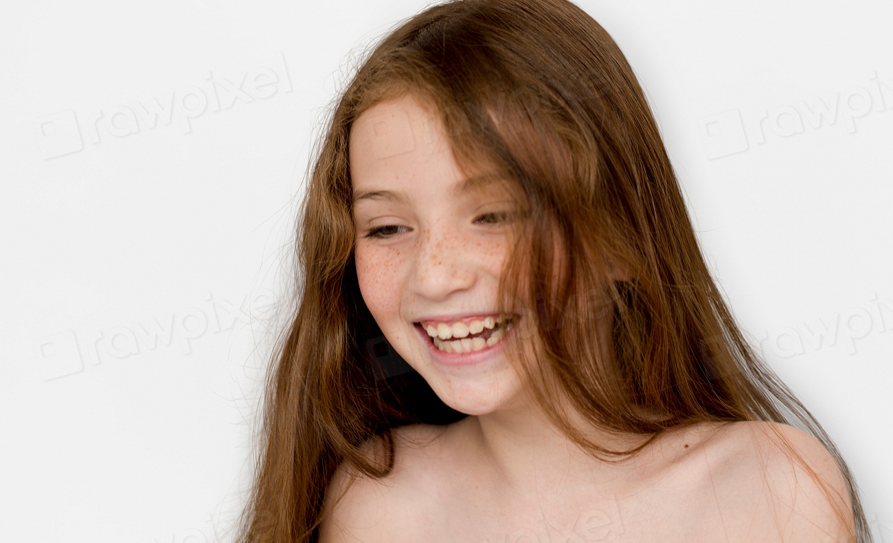 Caucasian Young Girl Bare Chested Free Photo Rawpixel 