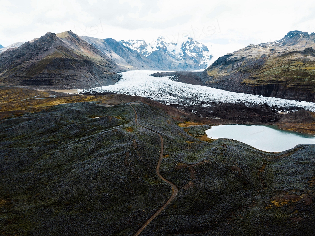 View of glacier at South | Premium Photo - rawpixel