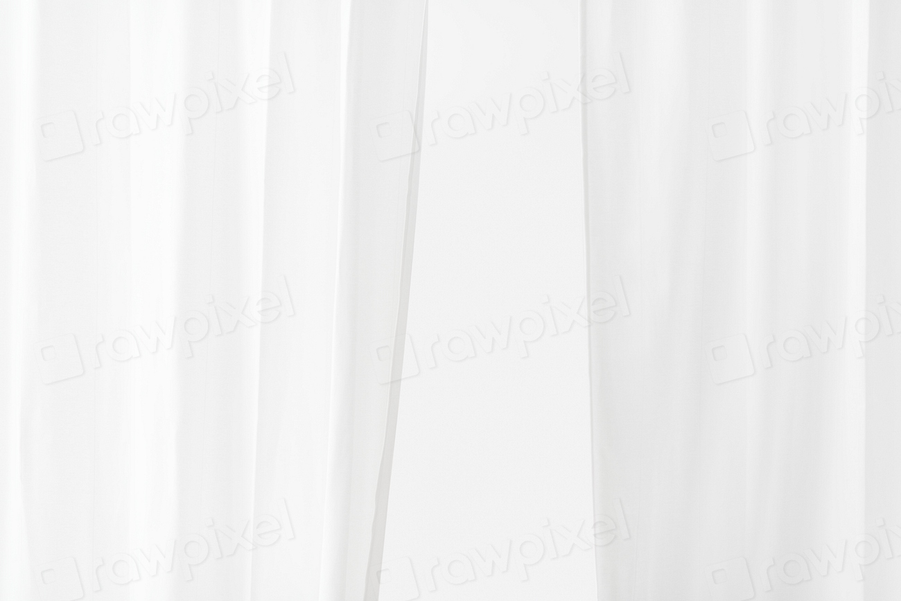 Plain white curtain in a room Premium Photo rawpixel