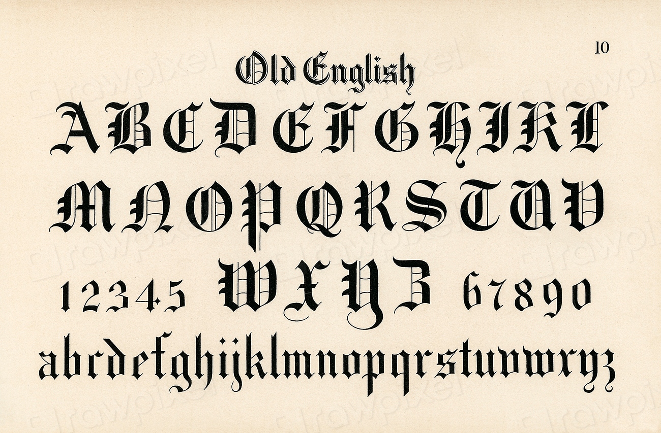 free old english fonts for commercial use