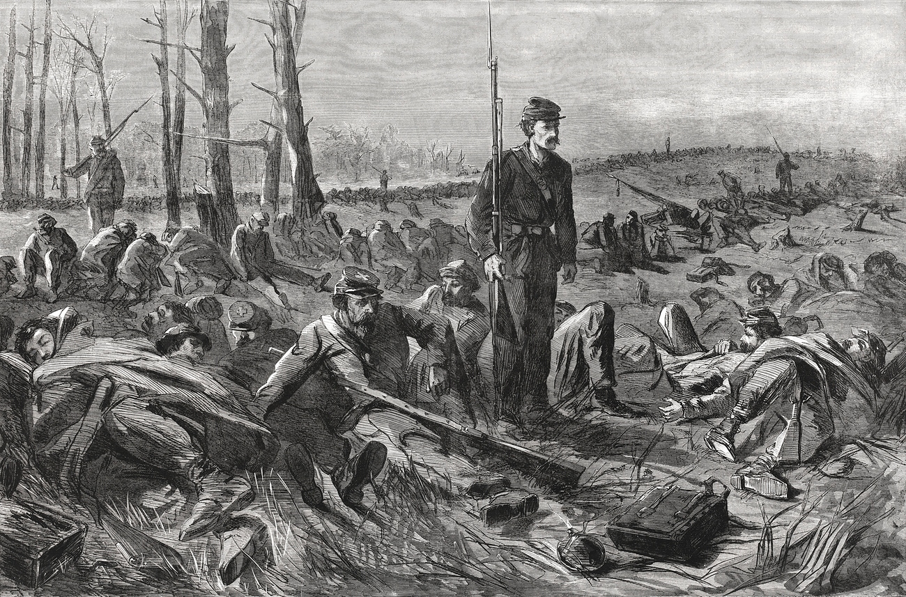 Army of the PotomacSleeping on Their Free Photo Illustration rawpixel