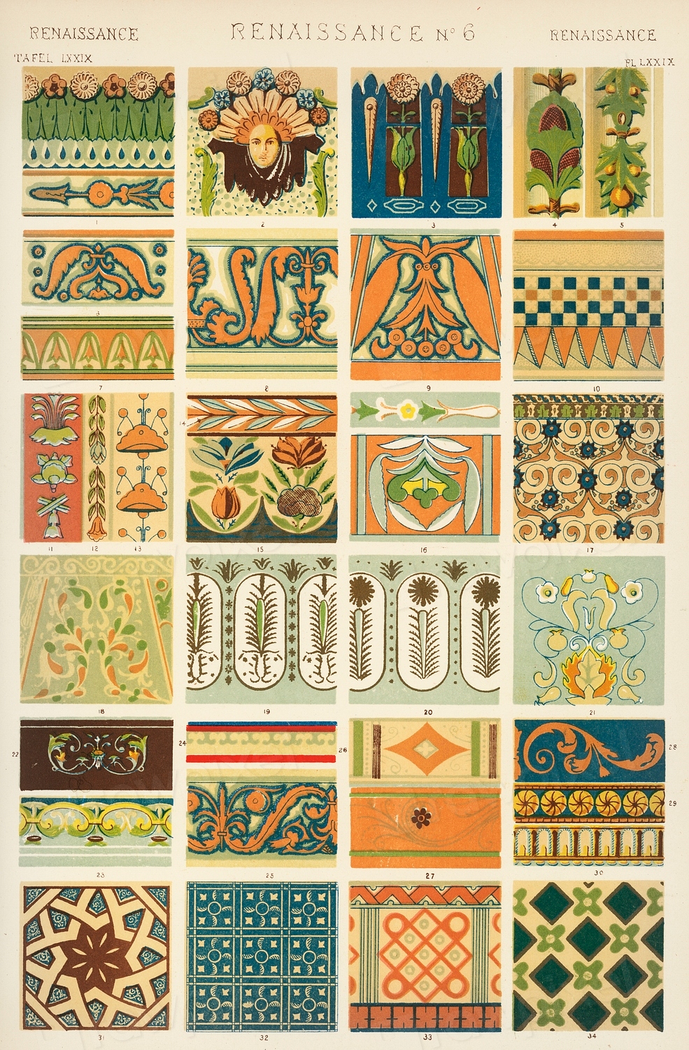 Vintage pattern illustration. Digitally enhanced | Free Photo ...