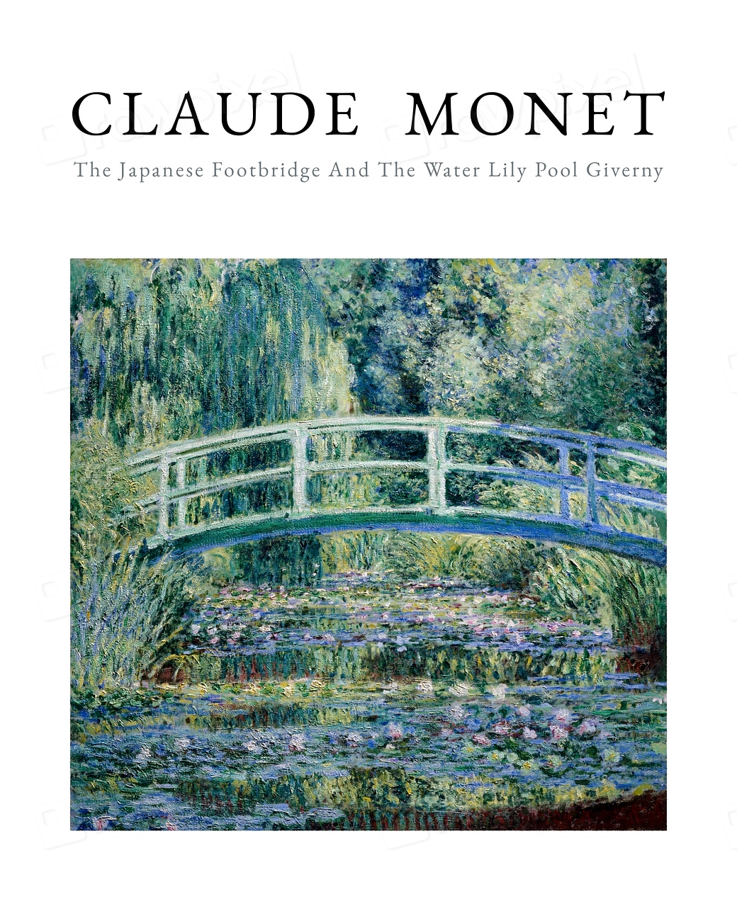 Claude poster, famous painting Premium Photo rawpixel