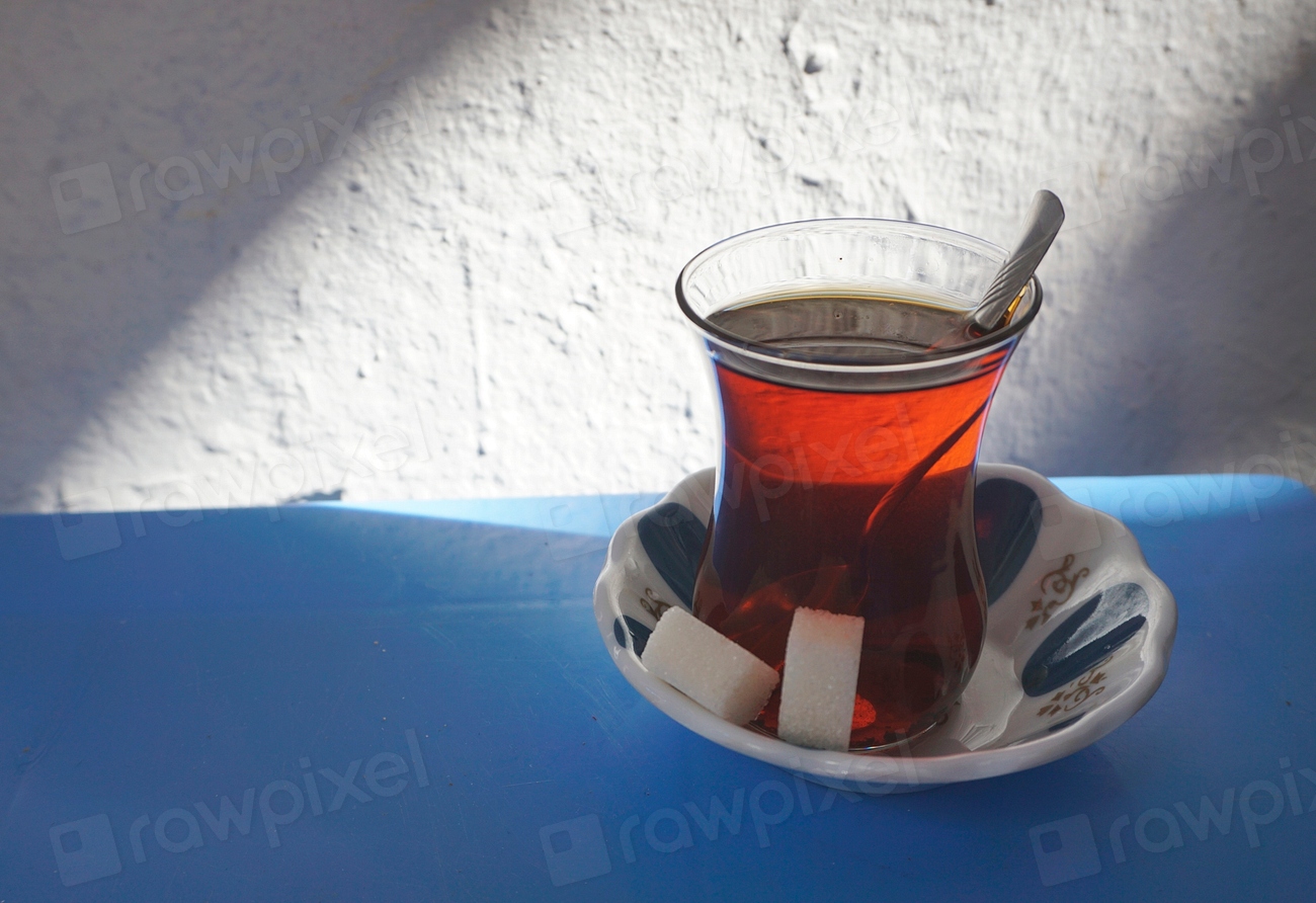 Fresh authentic sweet Turkish tea | Free Photo - rawpixel