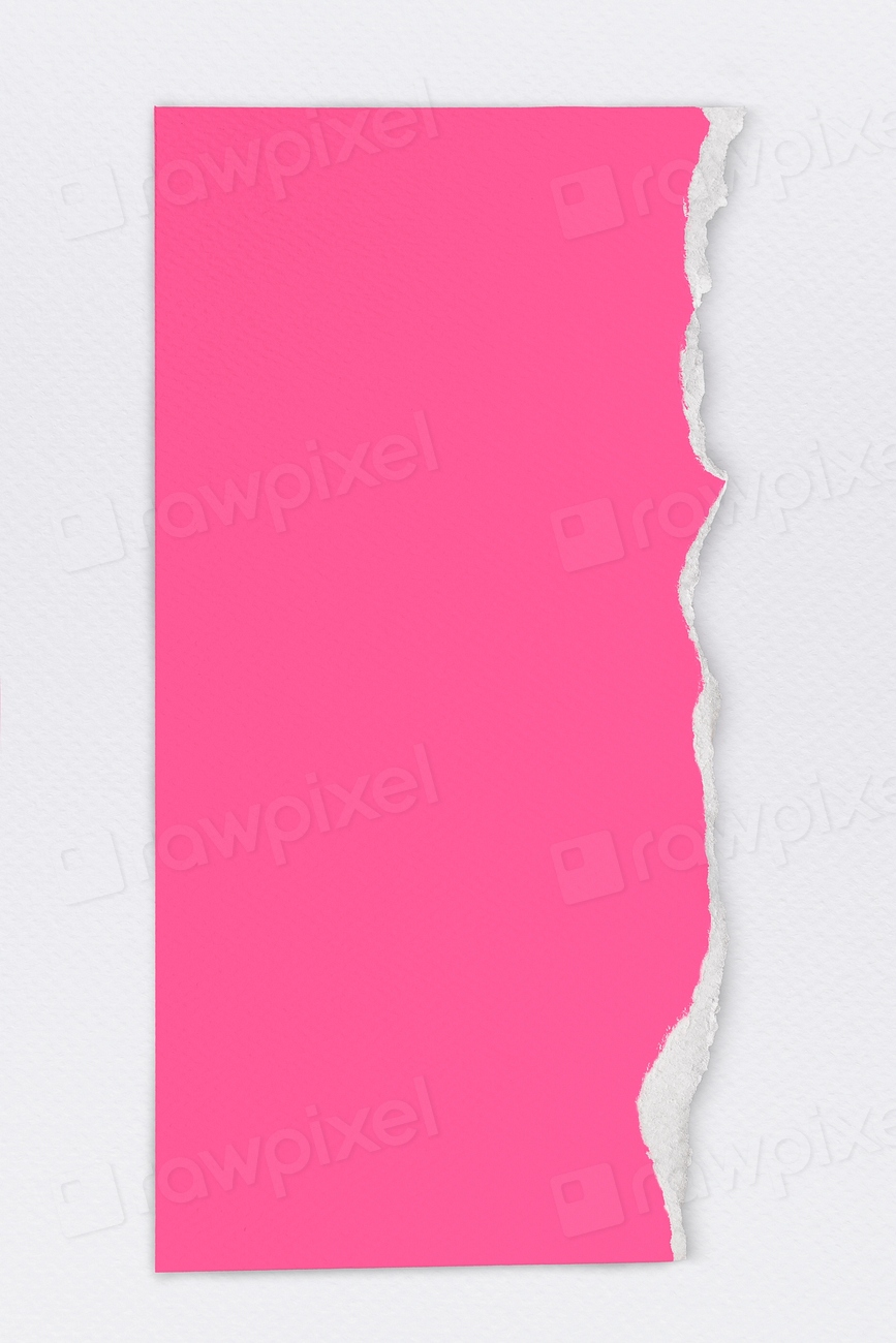 Ripped paper pink element psd | Premium PSD - rawpixel
