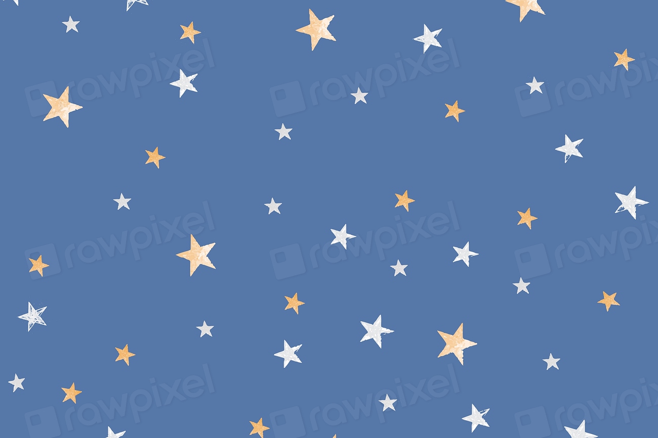 Star pattern background, aesthetic blue | Premium Photo - rawpixel