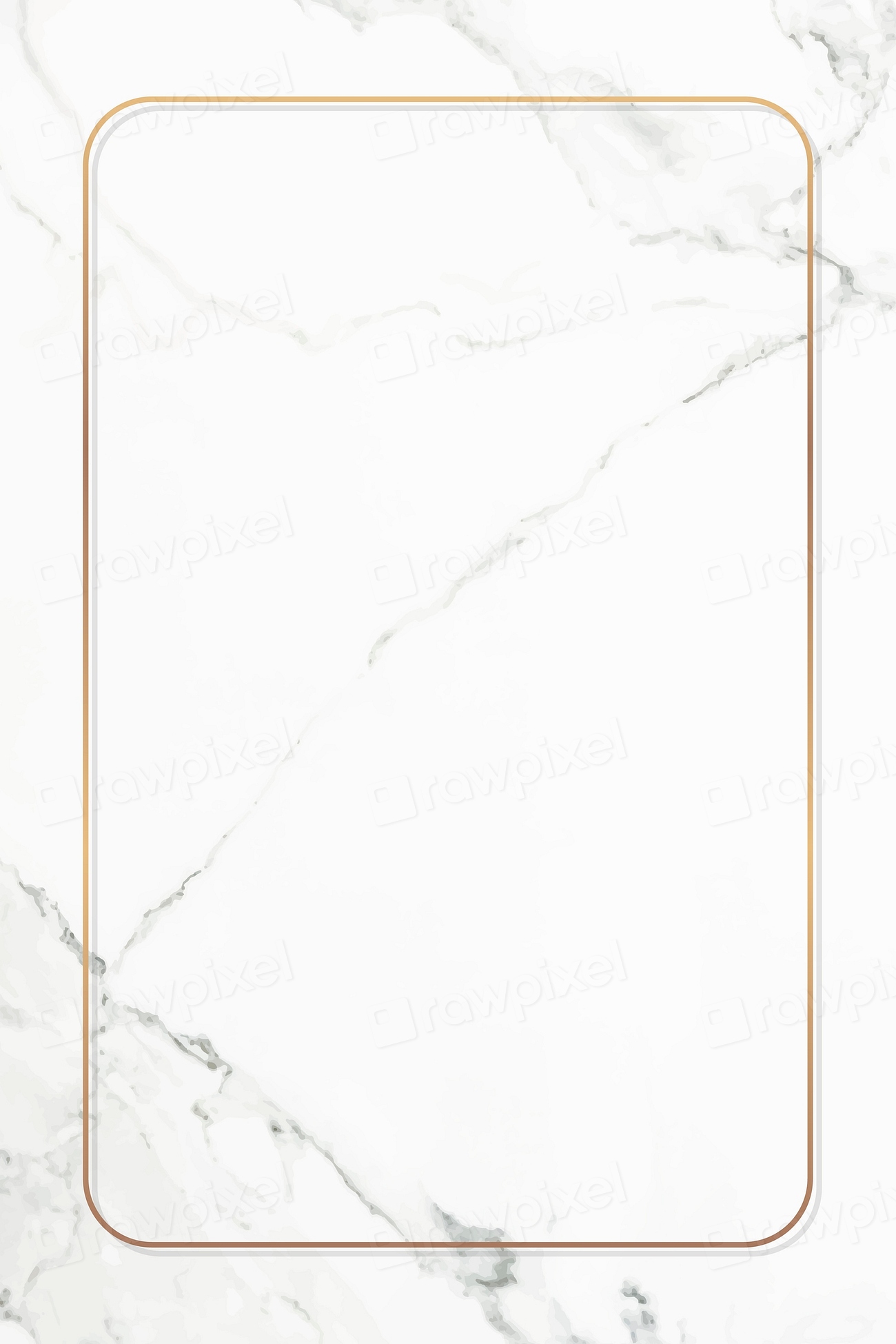 Rectangle gold frame white marble | Premium Vector - rawpixel