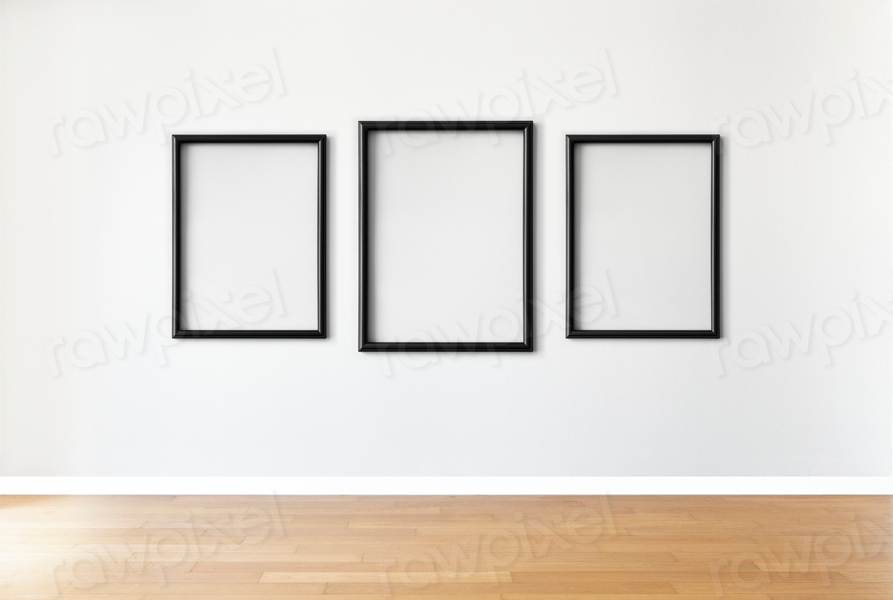 Frame mockups gray wall | Premium PSD Mockup - rawpixel