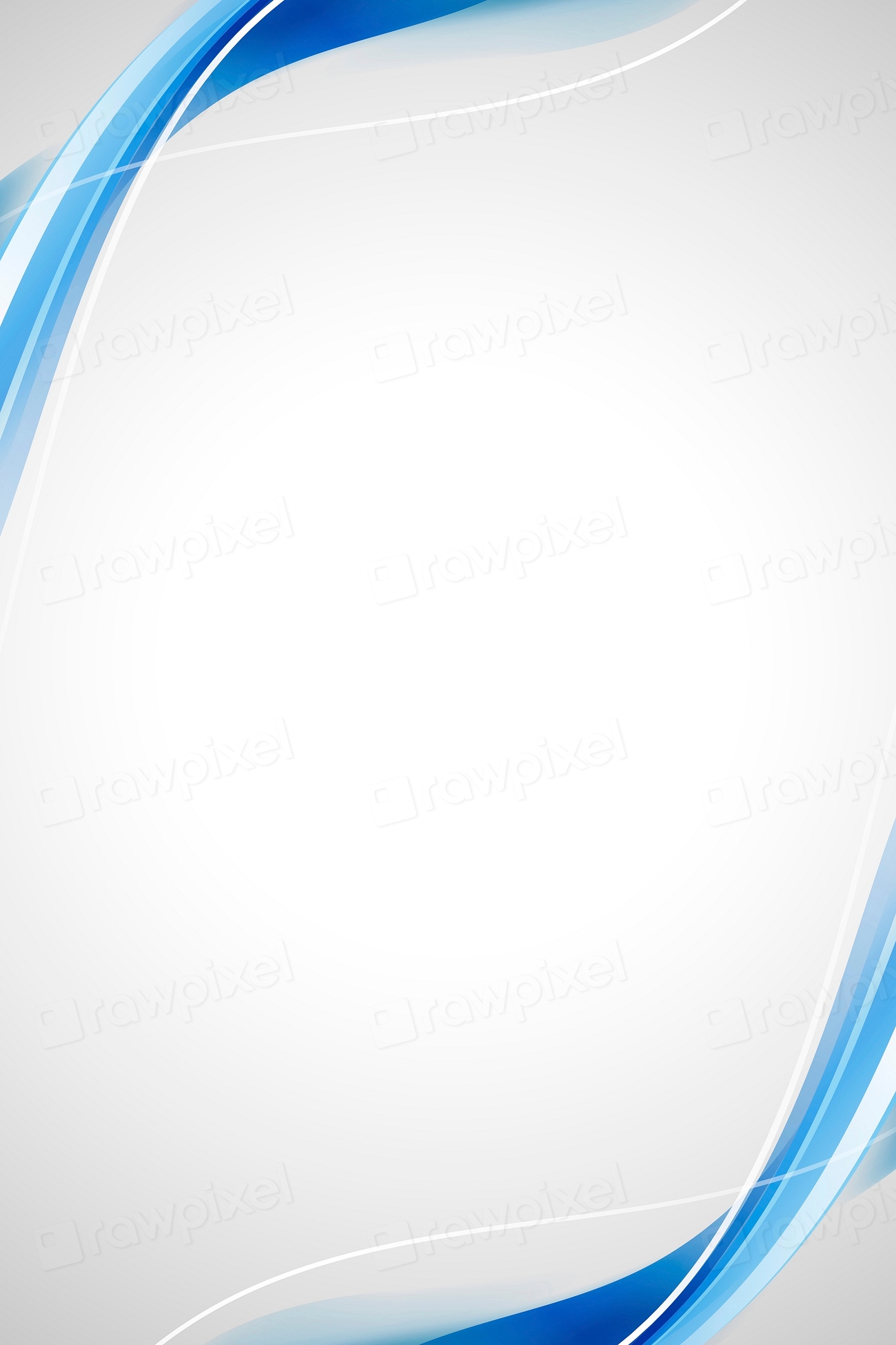 Blue curve frame template vector | Premium Vector - rawpixel