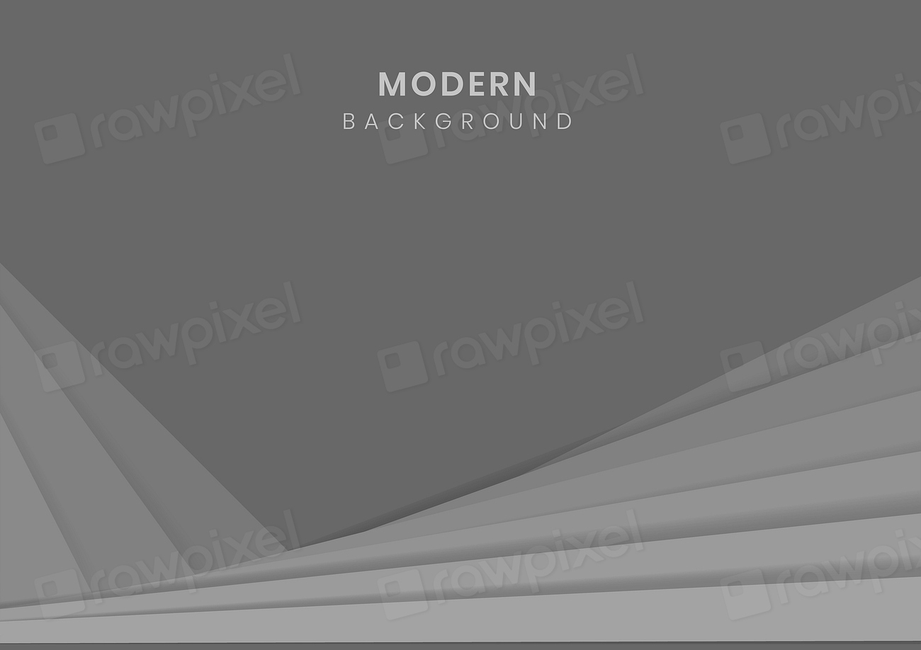 Gray modern background design vector Free Vector rawpixel