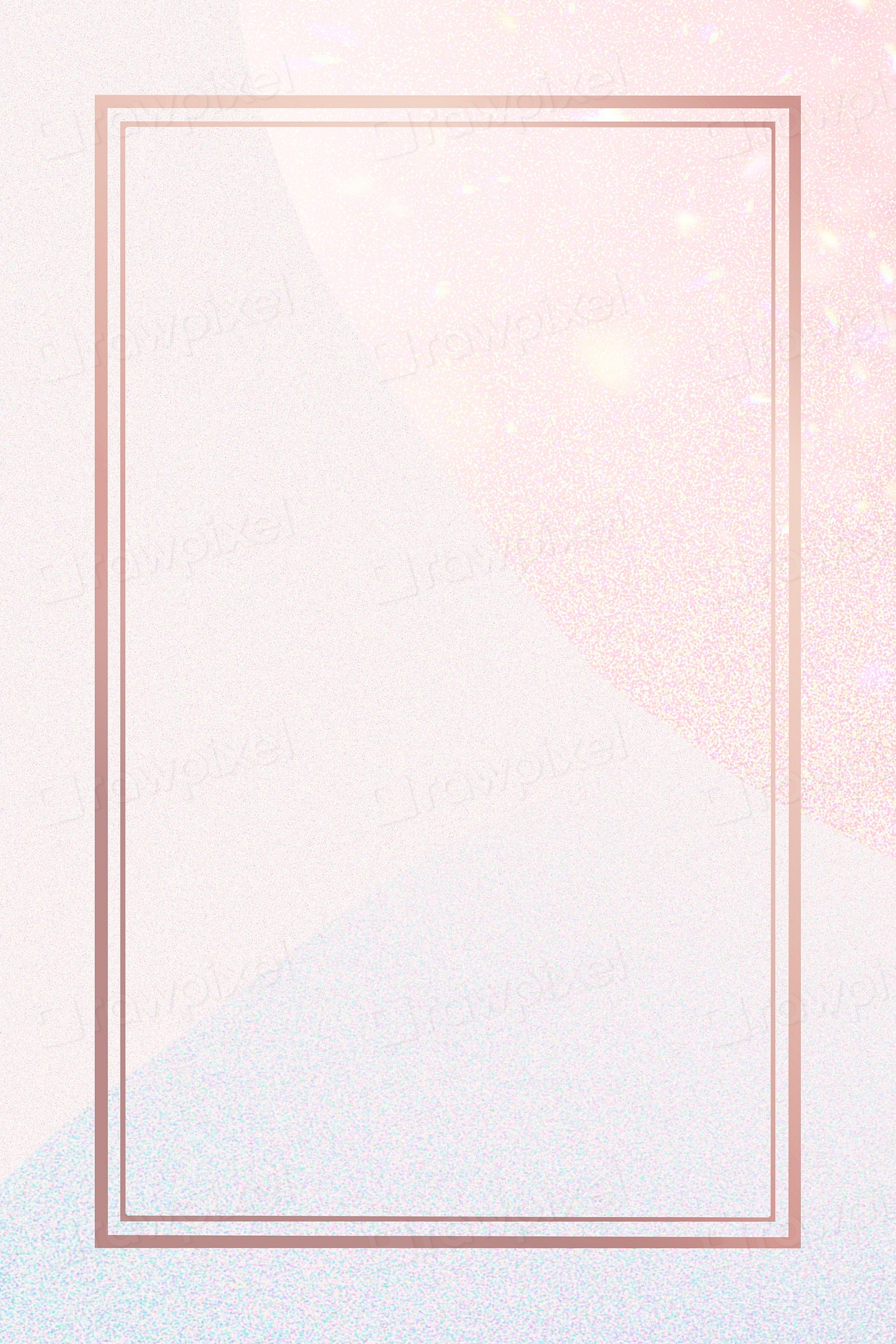 Rose gold feminine psd frame Premium PSD rawpixel