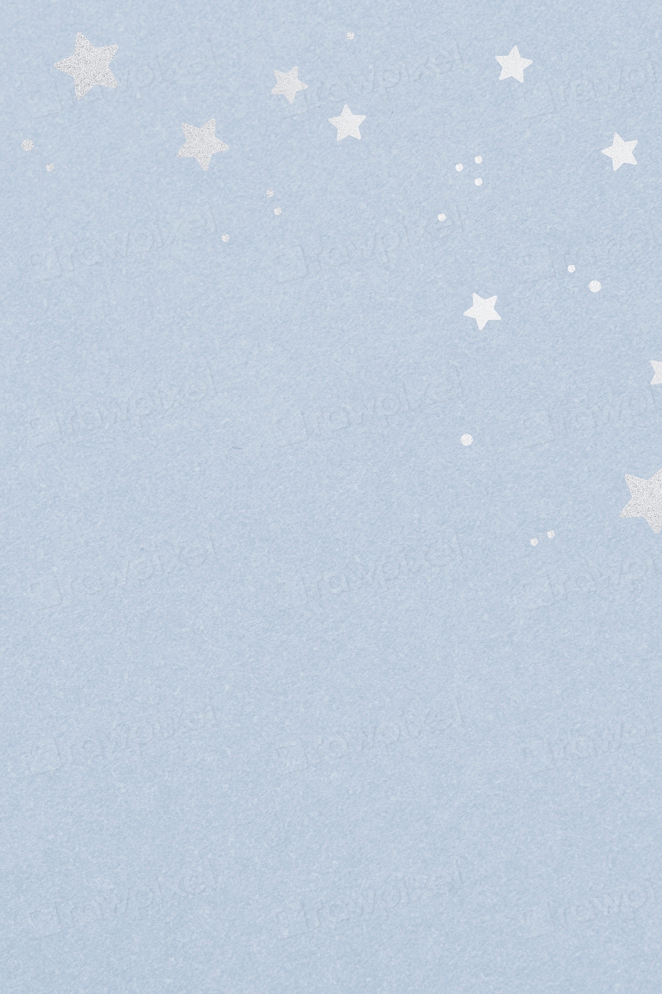 Light blue background silver stars | Premium Photo - rawpixel