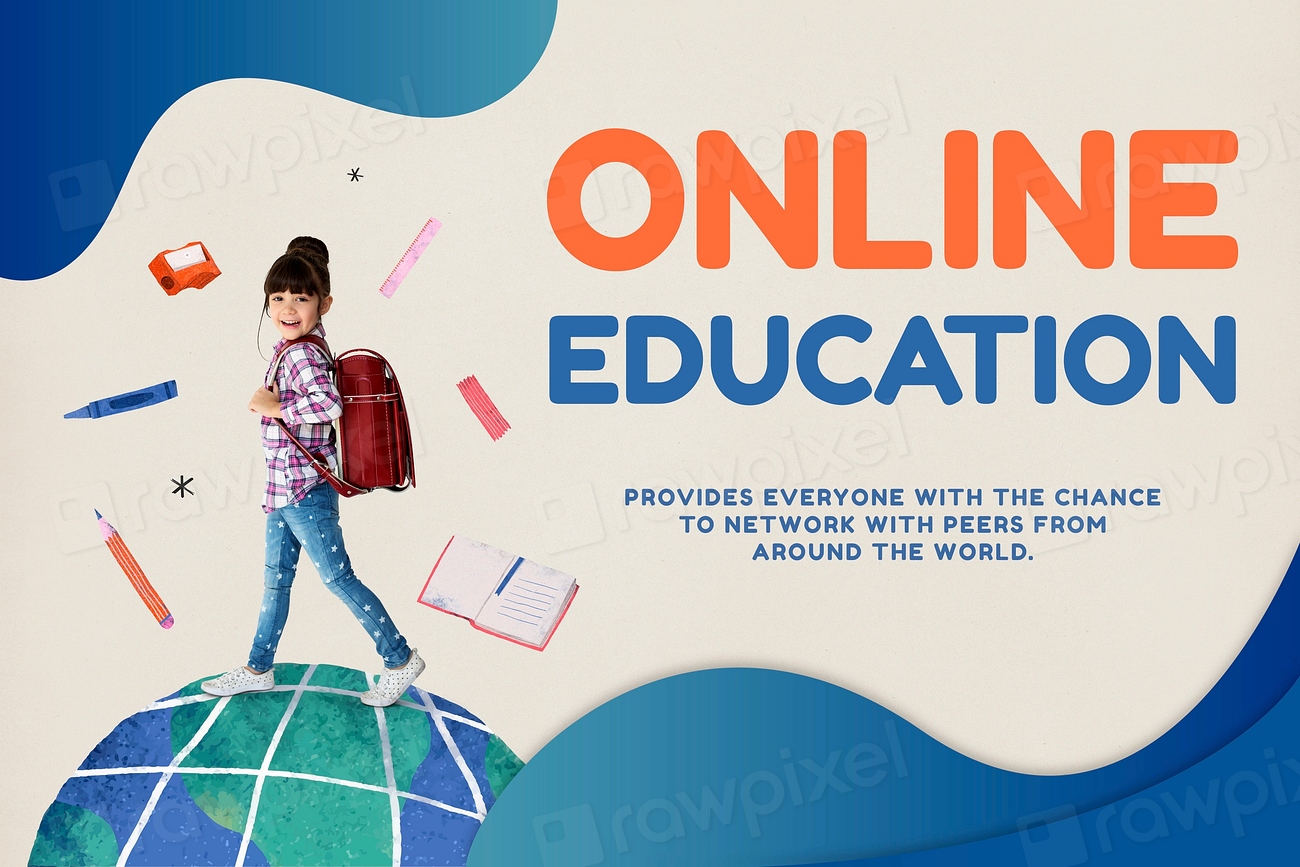 Online education template vector future Premium Vector rawpixel
