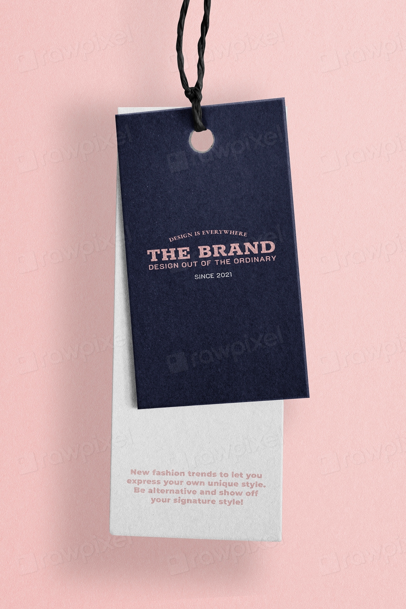 Label tags editable mockup psd | Premium PSD Mockup - rawpixel