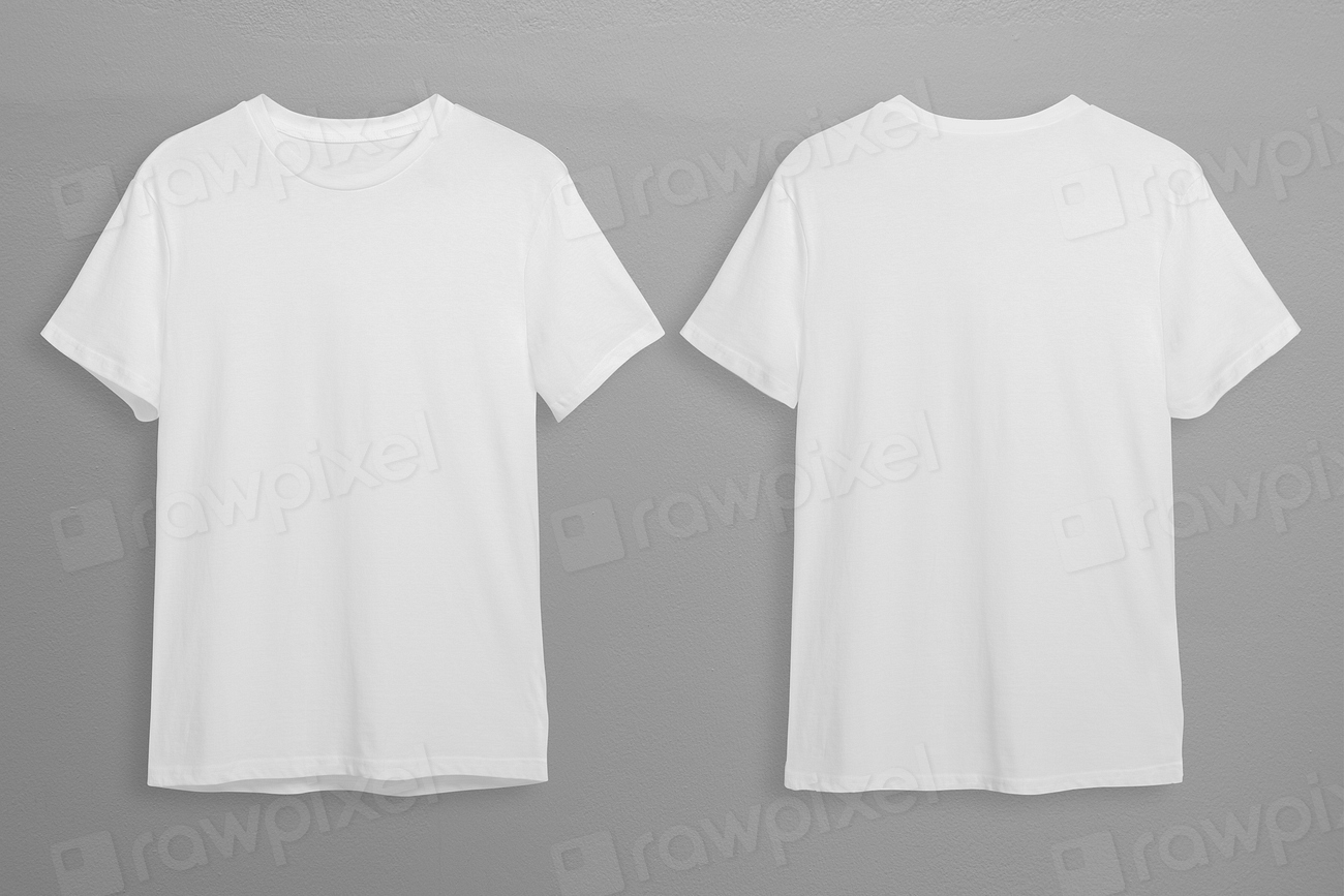 White t-shirts copy space gray | Premium Photo - rawpixel
