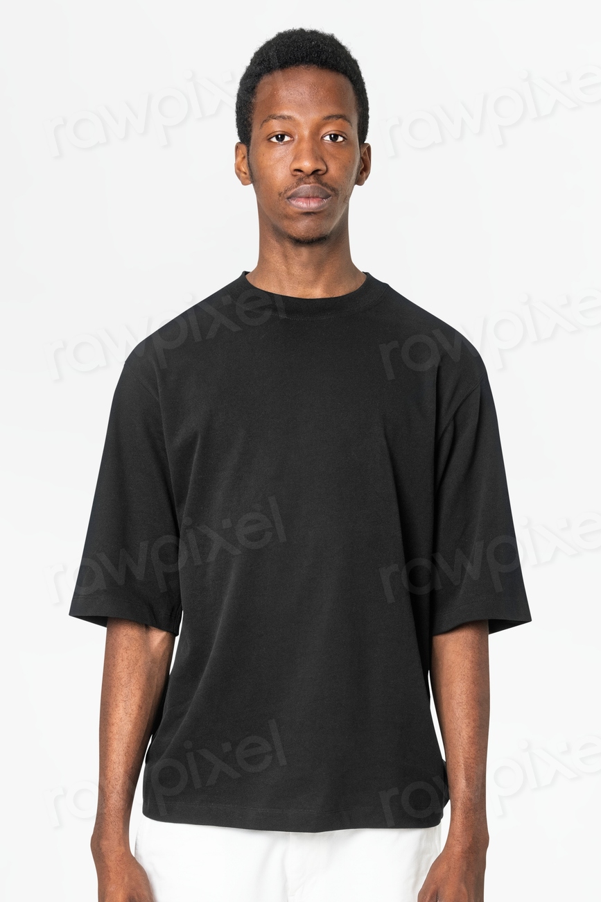 T-shirt mockup psd round neck | Premium PSD Mockup - rawpixel